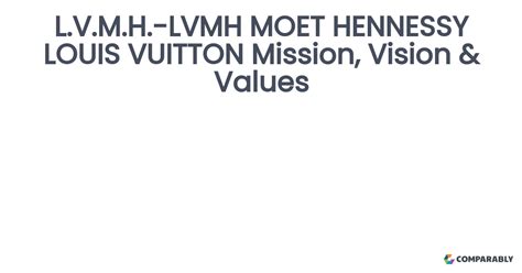 lvmh vs chanel|louis vuitton vision and mission.